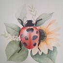Mi Proyecto del curso: Dibujo y composición naturalista en acuarela. Un proyecto de Ilustración tradicional de Daniela Henríquez - 12.05.2021