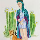 Mi Proyecto del curso: Ilustración y caracterización de personajes con acuarela. Traditional illustration project by camillavaldesa - 05.09.2021