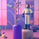 Out of Space. Un proyecto de Ilustración tradicional y 3D de María Fernández - 13.05.2021