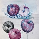 Mi Proyecto del curso: Naturaleza ilustrada: una exploración creativa. Un proyecto de Ilustración tradicional, Dibujo, Ilustración naturalista				, Pintura, Pintura a la acuarela e Ilustración con tinta de Florence Saje - 13.05.2021