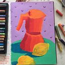 My project in Creative Drawing with Oil Pastels course . % Ira Matey tarafından hazırlanan Geleneksel illüstras, on, Güzel sanatlar, Kalem Çizimi, Ve Çizim projesi - 05.08.2021