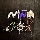 My project in Introduction to Raised Embroidery course. Un proyecto de Bordado de marlene5woods - 14.05.2021