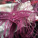 Mi Proyecto del curso: Joyería en macramé. Un progetto di Artigianato, Design di gioielli, Fiber Art e Macramè di Anxos Garabana - 16.05.2021