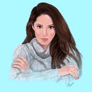 Mi Proyecto del curso: Técnicas digitales de retrato ilustrado. Ilustração tradicional, Ilustração digital, e Pintura digital projeto de karenleal - 15.05.2021