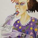 My project in Introduction to Children’s Illustration course- The Witches by Roald Dalh Ein Projekt aus dem Bereich Traditionelle Illustration, Bildende Künste, Malerei, Bleistiftzeichnung, Zeichnung, Aquarellmalerei, Kinderillustration und Erzählung von kalikons - 19.05.2021