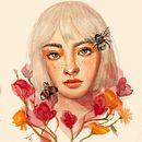 Mi Proyecto del curso: Retrato ilustrado en acuarela . % Gabriela GNiño tarafından hazırlanan Geleneksel illüstras, on, Güzel sanatlar, Tablo, Çizim, Sulubo, a Resim, Portre Çizimi, Ve Sanatsal Çizim projesi - 05.18.2021