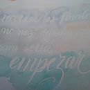 Mi Proyecto del curso: Caligrafía itálica con brush pen - Sobre tela . Kaligrafi proyek oleh Silvia García - 08.05.2020