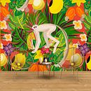 Ilustración para estampados con alma: "Na mata" de Barbatuques. Un projet de Illustration traditionnelle, Création de motifs, Illustration vectorielle , et Estampe de Zita González - 18.05.2021