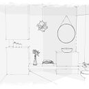 Ajusco. Un progetto di Architettura d'interni e Interior design di Andrea Llanos Martínez - 13.05.2021