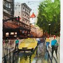 Mi Proyecto del curso: Paisajes urbanos en acuarela. Un progetto di Belle arti, Pittura ad acquerello e Illustrazione architettonica di Sergi Rios Solé - 23.05.2021