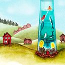 My project in Watercolor Techniques for Dreamlike Illustrations course. Un progetto di Illustrazione tradizionale, Disegno, Pittura ad acquerello e Illustrazione editoriale di Natalia Blackthorn - 22.05.2021
