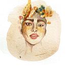 Il mio progetto del corso: Ritratto illustrato ad acquerello. Projekt z dziedziny Trad, c, jna ilustracja,  Sztuki piękne,  Malarstwo,  R, sunek, Malowanie akwarelą, Portret,  R, sunek art, st i czn użytkownika Silvia Gilli - 24.05.2021