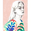 Mi Proyecto del curso: Retrato con lápiz, técnicas de color y Photoshop Ein Projekt aus dem Bereich Traditionelle Illustration, Bildende Künste, Bleistiftzeichnung, Zeichnung, Digitale Illustration und Porträtzeichnung von Inma Velasco Aguayo - 22.05.2021