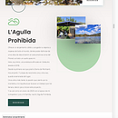 L'Agulla Prohibida. Een project van Webdesign y  Webdevelopment van Curro Gavira - 24.05.2021