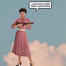 I like music.... Design, Traditional illustration, and Collage project by Mónica Esteban Hernández - 05.25.2021