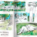 Mi Proyecto del curso: Sketching artístico en acuarela: atrévete a expresar tus ideas . Traditional illustration, Sketching, Creativit, Drawing, Watercolor Painting, and Sketchbook project by Yolanda Pastor - 05.26.2021