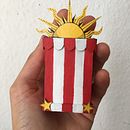 Miniature Circus. Arts, and Crafts project by Julia Trumper - 05.26.2021