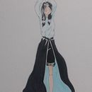 Mi Proyecto del curso: Creación de personajes manga. Een project van Traditionele illustratie, Ontwerp van personages, Stripboek y Manga van Fernanda Alvarez - 27.05.2021