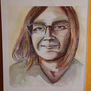 Mein Kursprojekt: Artistische Aquarellporträts. Un projet de Beaux Arts, Peinture, Aquarelle , et Dessin de portrait de grazyna_swakowska_kaehlig - 25.05.2021