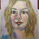 My project in Artistic Portrait with Watercolors course . Arte plastice, Pictura, Pictură în acuarelă și Desen de portret de Melanie Teegarden - 05.28.2021