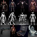 Demo Reel. Un progetto di 3D, UX / UI, Design, Character design, Progettazione di giochi, Graphic design, Design industriale e Paesaggismo di David Omar Valdivia Roldán - 28.05.2021