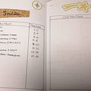 Mi Proyecto del curso:  Bullet journal creativo: planificación y creatividad . Un projet de Illustration traditionnelle, Lettering, Dessin , et Lettering manuel de Michelle Herve Fernandez - 28.05.2021