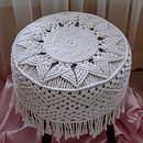 Mi Proyecto del curso: Técnicas de macramé circular. Un proyecto de Artesanía, Decoración de interiores, Tejido y Macramé de Nicole de los Ángeles Araya Ballestero - 24.05.2021