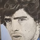 Retrato en pastel a la tiza. Un proyecto de Ilustración tradicional de Leonardo Vera - 30.05.2021