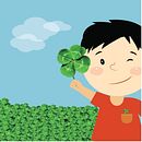 Cuento: "Ramiro, un chico con suerte". Un progetto di Illustrazione tradizionale, Scrittura e Collage di andreacarolinarusso - 31.05.2021