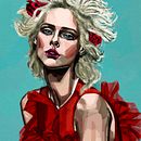 Mi Proyecto del curso: Pinceles y pixeles: Portraits. Un projet de Illustration traditionnelle, Illustration numérique, Dessin numérique , et Peinture numérique de Liliam Milagros Gómez León - 01.06.2021