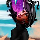 Mi Proyecto del curso: Retratos digitales de fantasía con Photoshop . Ilustrație tradițională, Desen, Ilustrație digitală, Desen de portret, Desen digital și Pictură digitală de Xavier Sanchez - 06.01.2021