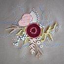 Il mio progetto del corso: Tecniche avanzate di ricamo: punti e composizioni con volume. Embroider project by Francesca Corvatta - 06.01.2021