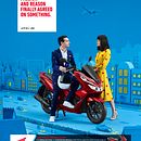 Honda PCX125 Ad Campaign . Un proyecto de Fotografía, Fotografía de producto, Publicidad, Dirección de arte y Escenografía de Aleksandra Kingo - 01.06.2021