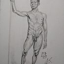 Mi Proyecto del curso: Dibujo realista de la figura humana. Traditional illustration, Fine Arts, Sketching, Pencil Drawing, Drawing, Realistic Drawing, and Figure Drawing project by alucard_jl2020_1 - 06.02.2021