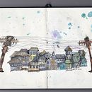 My project in The Art of Sketching: Transform Your Doodles into Art course "Baryo". Een project van Traditionele illustratie y  Beeldende kunst van Vanessa David - 02.06.2021