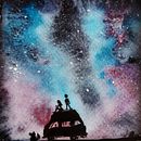 Milkyway . Lukisan, Dan Lukisan Cat Air proyek oleh Laura Franoux - 06.03.2021