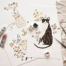 Collection de motifs pour FIGO. Un proyecto de Ilustración tradicional de Cécile Metzger - 04.09.2019