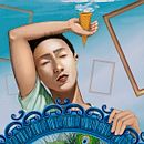 Art and dream. Traditional illustration, Drawing, Digital Illustration, Portrait Drawing, Digital Drawing, and Digital Painting project by Antonio La Malfa - 06.04.2021