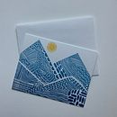 Hand Printed Cards. Design, Fine Arts, Arts, and Crafts project by Jeanne McGee - 06.04.2021