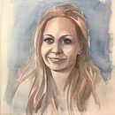 My project in Artistic Portrait with Watercolors course Ein Projekt aus dem Bereich Bildende Künste, Malerei, Aquarellmalerei und Porträtzeichnung von lisa_davie - 05.06.2021