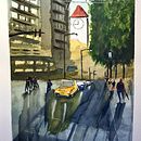 Meu projeto do curso: Paisagens urbanas em aquarela. Un proyecto de Bellas Artes, Pintura a la acuarela e Ilustración arquitectónica de Manoel Pascoal Jr. Pascoal - 05.06.2021