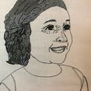 My project in Creation of Embroidered Portraits course. Un proyecto de Bordado de Lauren - 15.05.2021