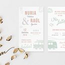 Invitación de boda - Colores pastel Ein Projekt aus dem Bereich Design und Grafikdesign von Nieves Blecua - 15.05.2019