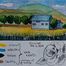 Il mio progetto del corso: Diario di viaggio ad acquerello Ein Projekt aus dem Bereich Traditionelle Illustration, Aquarellmalerei, Architektonische Illustration und Sketchbook von Patrizia Chine' - 06.06.2021