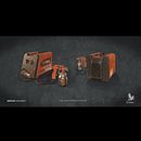 Kit de pistola de pintar. Un proyecto de 3D, Modelado 3D, Videojuegos y Diseño de videojuegos de mati_navarro03 - 06.06.2021