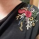 My project in Advanced Embroidery Techniques: Stitches and Compositions with Volume course. Projekt z dziedziny  Haft użytkownika Sonya Cameron - 07.06.2021