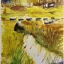 My project in Natural Landscapes in Watercolor course. Projekt z dziedziny  Sztuki piękne,  Malarstwo i Malowanie akwarelą użytkownika Jean-Marc Hemelsoet - 07.06.2021