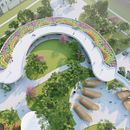 Parque, mercado de flores y tianguis.. Een project van Architectuur van Melissa Vázquez - 26.01.2021