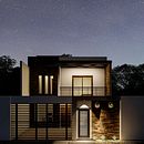 Render de noche. Digital Architecture project by Eduardo Jair Encarnacion Garcia - 06.08.2021