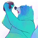 Three Bears. Character Design, and Digital Illustration project by Dan Kelby - 06.09.2021